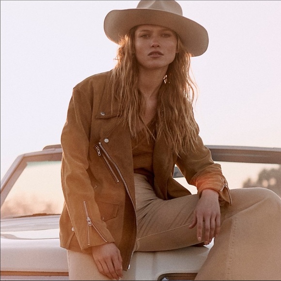 NWOT Free People Jealousy Suede Jacket - Picture 2 of 12